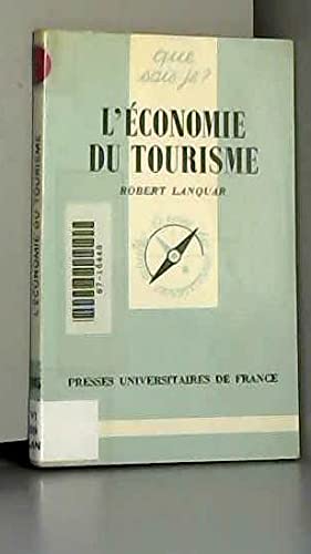 Imagen de archivo de L'conomie du tourisme a la venta por Librairie Th  la page