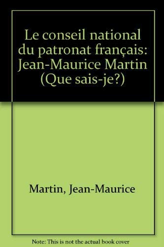 Imagen de archivo de Le Conseil national du patronat franais a la venta por Librairie Th  la page