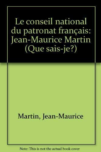 Stock image for Le Conseil national du patronat franais for sale by Librairie Th  la page