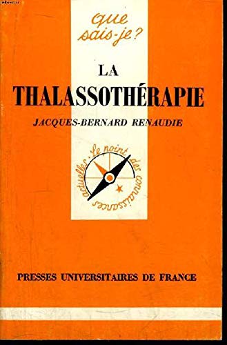 Stock image for LA THALASSOTHERAPIE for sale by Bibliofolie
