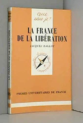 9782130380214: La France de la Libration: 1944-1946