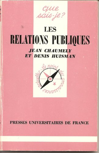 Stock image for Les Relations publiques for sale by Ammareal