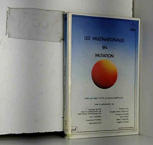 Stock image for Les Multinationales en mutation [Paperback] for sale by LIVREAUTRESORSAS