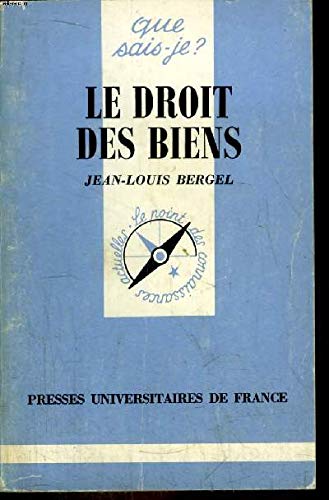 Imagen de archivo de Le Droit des biens a la venta por Ammareal