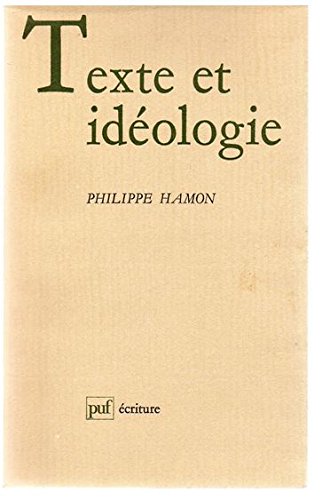 9782130382812: Texte et ideologie