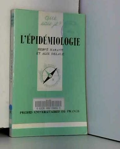 Stock image for L'pidmiologie for sale by L'Art du Livre
