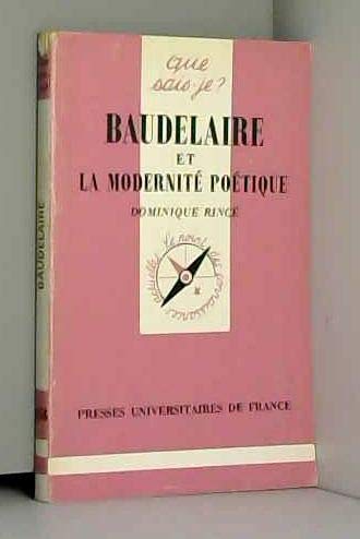 9782130383376: Baudelaire et la modernit potique