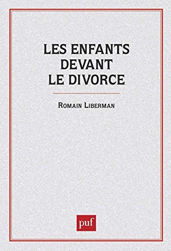 Beispielbild fr Les Enfants Devant Le Divorce zum Verkauf von RECYCLIVRE