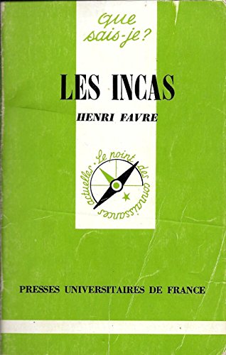 Imagen de archivo de Les Incas Favre, Henri a la venta por LIVREAUTRESORSAS