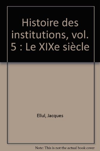 9782130386353: Histoire des institutions t 1 t 2