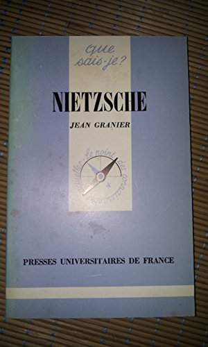 Beispielbild fr Nietzsche (Que sais-je) zum Verkauf von medimops
