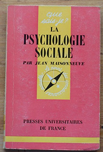 La Psychologie sociale