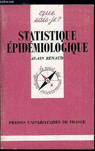 9782130388784: STATISTIQUE EPIDEMIOLOGIQUE QSJ 2226 (QUE SAIS-JE ?)