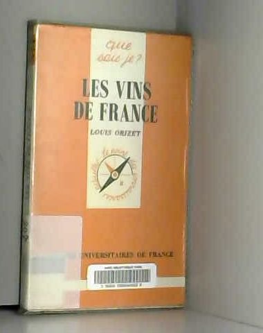 Imagen de archivo de Les vins de France a la venta por secretdulivre