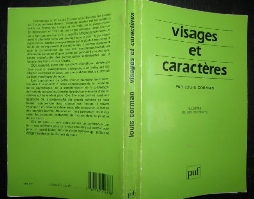 9782130391234: Visages et caracteres