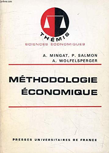 9782130391883: Mthodologie economique