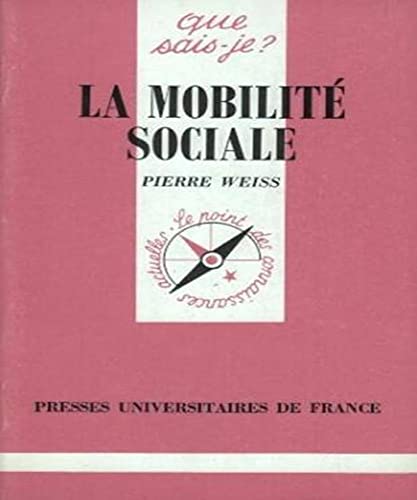 Imagen de archivo de La mobilit sociale a la venta por medimops