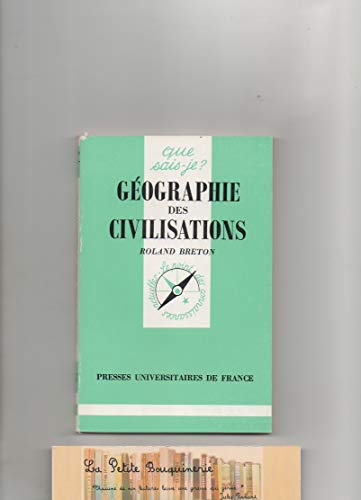 Beispielbild fr Gographie des civilisations zum Verkauf von medimops