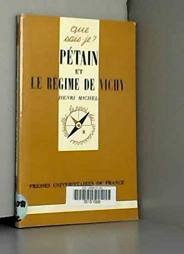 9782130397427: Ptain et le rgime de Vichy