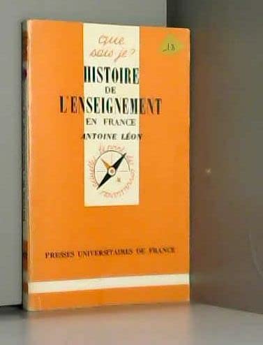 Imagen de archivo de Histoire de l'enseignement en France a la venta por medimops