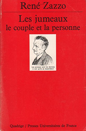 Stock image for Les jumeaux, le couple et la personne for sale by A TOUT LIVRE