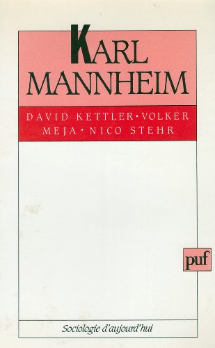 Karl Mannheim