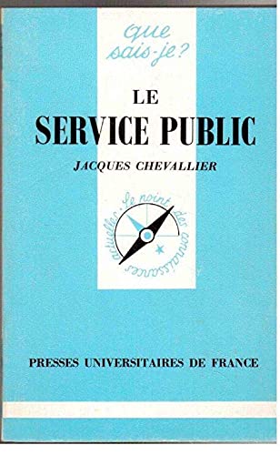 Stock image for Le Service public for sale by Ammareal