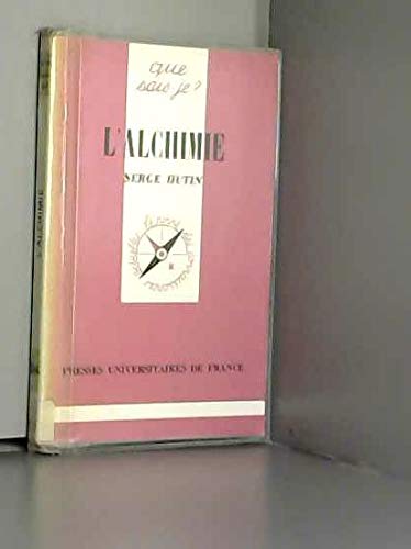 Stock image for L'ALCHIMIE for sale by Bibliofolie