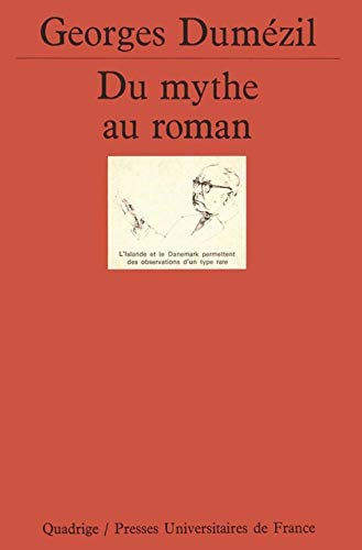 Stock image for Du mythe au roman for sale by Librairie Pic de la Mirandole