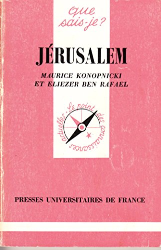 Beispielbild fr Jrusalem zum Verkauf von medimops