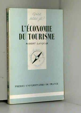 Beispielbild fr L'conomie Du Tourisme zum Verkauf von RECYCLIVRE