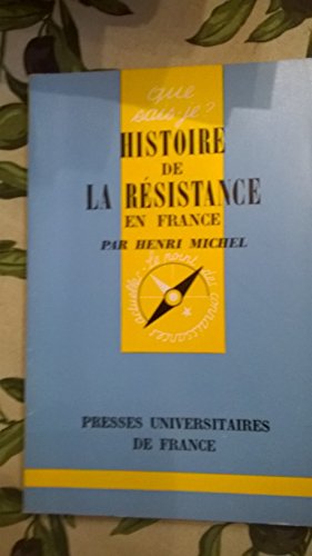 9782130402633: Histoire de la Rsistance en France: 1940-1944