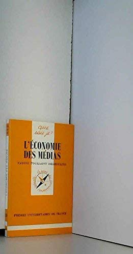 9782130413714: Economie des medias (l')