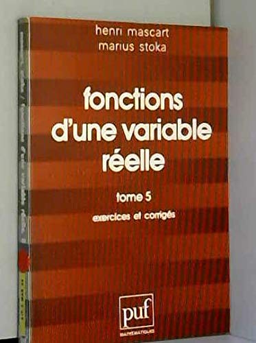 9782130414209: Fonctions d'une variable relle