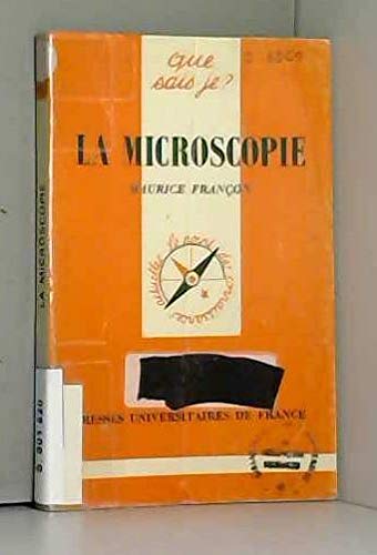 Imagen de archivo de La Microscopie a la venta por Ammareal
