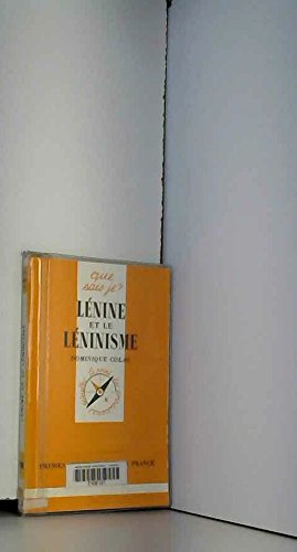 Beispielbild fr Lnine Et Le Lninisme zum Verkauf von RECYCLIVRE