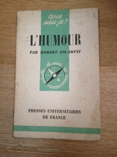 Imagen de archivo de L'humour a la venta por medimops