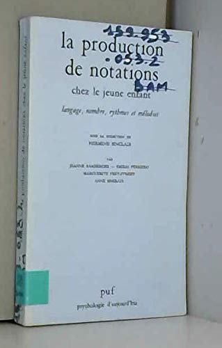 9782130415343: Production de notations jeune enfant