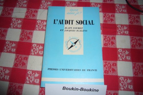 Stock image for L'audit social. 2e dition for sale by Librairie La MASSENIE  MONTOLIEU