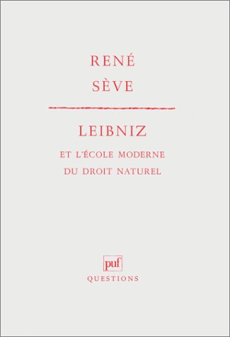 9782130417330: Leibniz et l'Ecole moderne du droit naturel