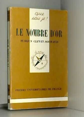 Imagen de archivo de Le nombre d'or a la venta por Ammareal