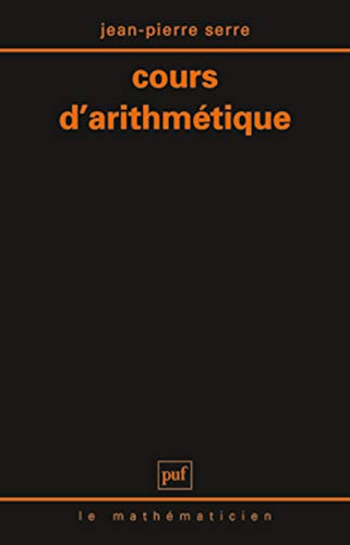 Stock image for Cours d'Arithmetique for sale by Better World Books Ltd