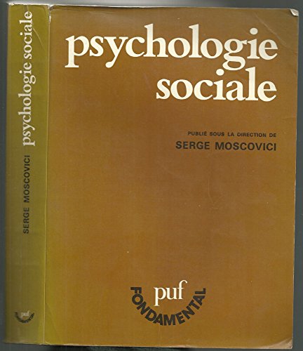Beispielbild fr Psychologie Sociale zum Verkauf von RECYCLIVRE