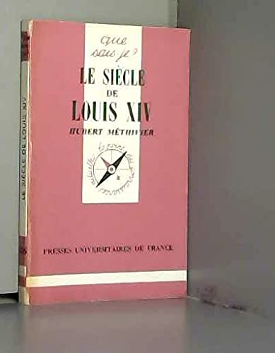 Beispielbild fr Le siecle de louis XIV zum Verkauf von Ammareal