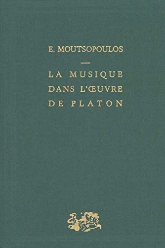 9782130420972: La musique dans l'oeuvre de Platon