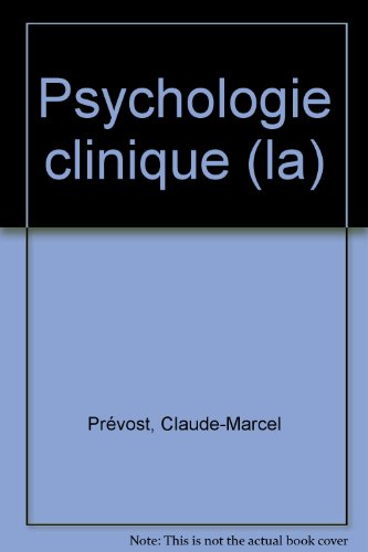 9782130421238: La Psychologie clinique