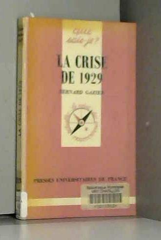 Imagen de archivo de La Crise de 1929 a la venta por Ammareal