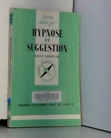 Beispielbild fr Hypnose et suggestion. 1e dition zum Verkauf von Librairie La MASSENIE  MONTOLIEU