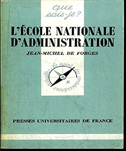 L'École nationale d'administration