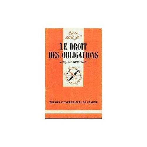 Stock image for DROIT DES OBLIGATIONS for sale by ThriftBooks-Dallas